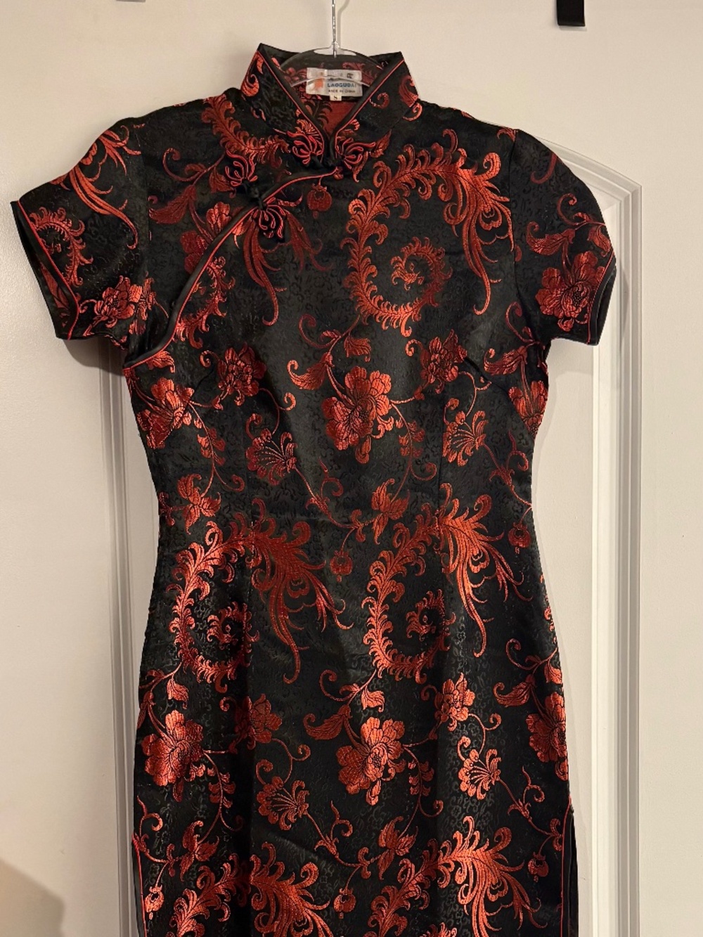 Chinese Vintage 90s Qipao Cheongsam Dress